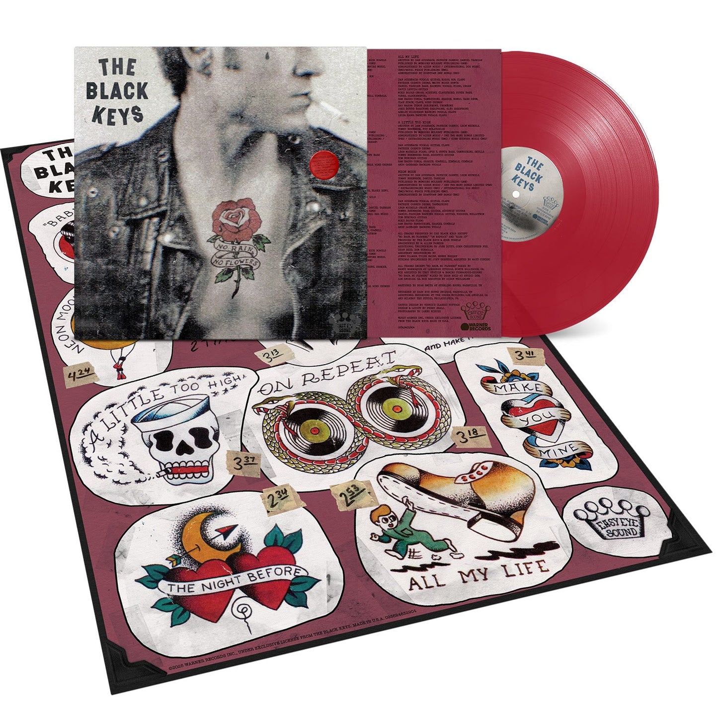The Black Keys- No Rain, No Flowers (Indie Exclusive Vinyl) (DAMAGED) [ VINYL LP ]