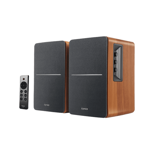 Edifier R1280DB - 2.0 Lifestyle Bookshelf Bluetooth Studio Speakers (Brown)