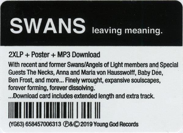 Swans- Leaving Meaning [ VINYL LP ]