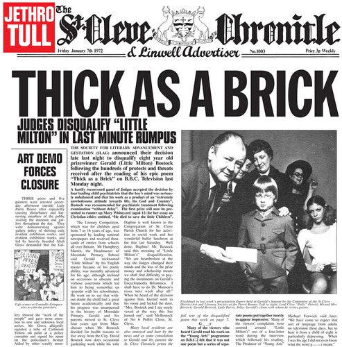 Jethro Tull- Thick As A Brick [ VINYL LP ]
