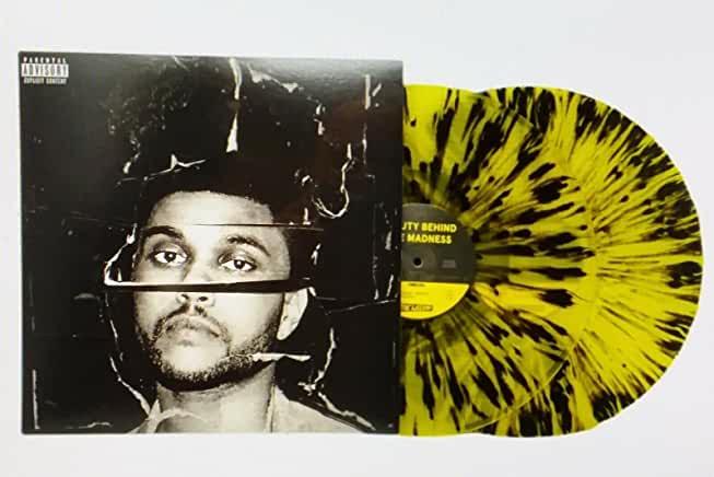 The Weeknd- Beauty Behind The Madness (Yellow w/ Black Splatter Vinyl) [ VINYL LP ]