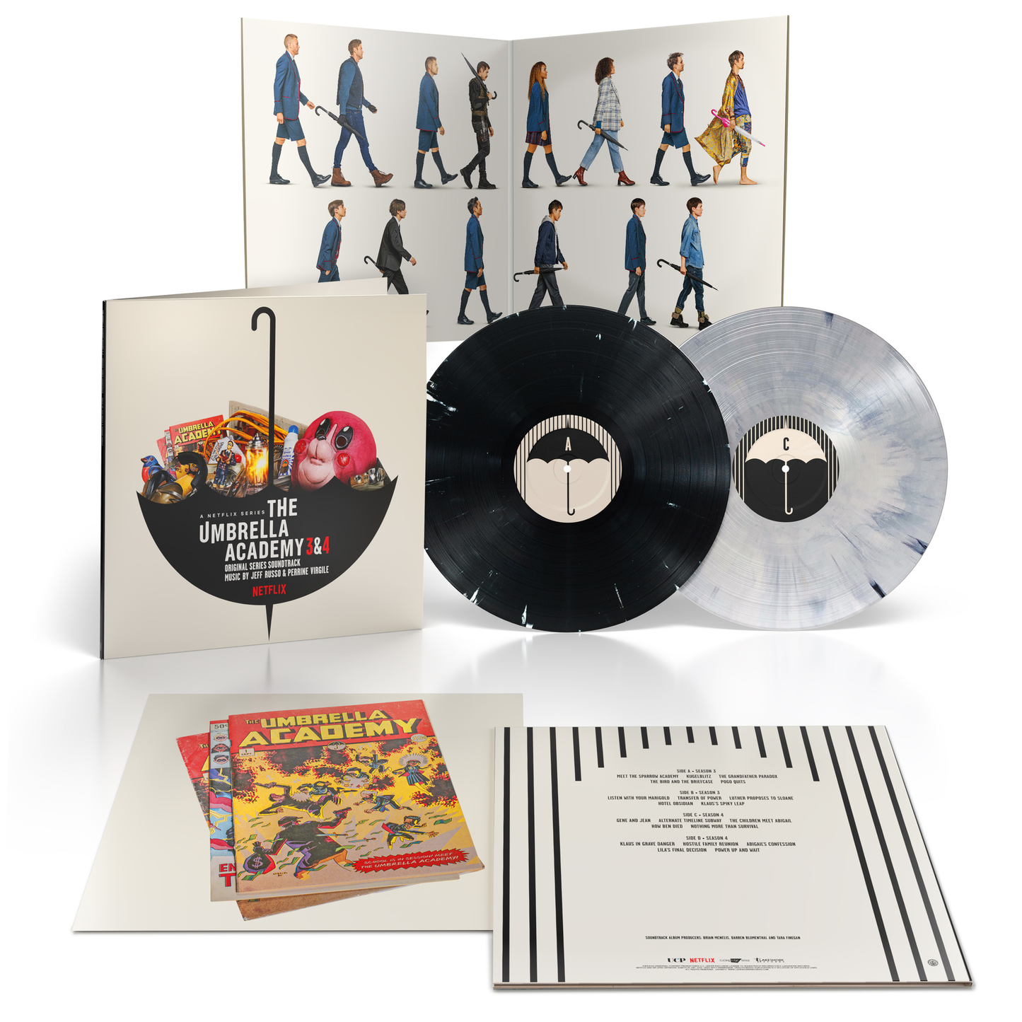 THE UMBRELLA ACADEMY 3 & 4 (SOUNDTRACK) [ VINYL LP ]