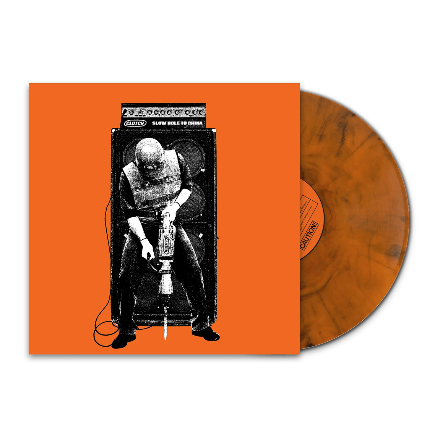 Clutch- Slow Hole To China (Orange Smoke Vinyl) (MINOR BLEMISHES) [ VINYL LP ]