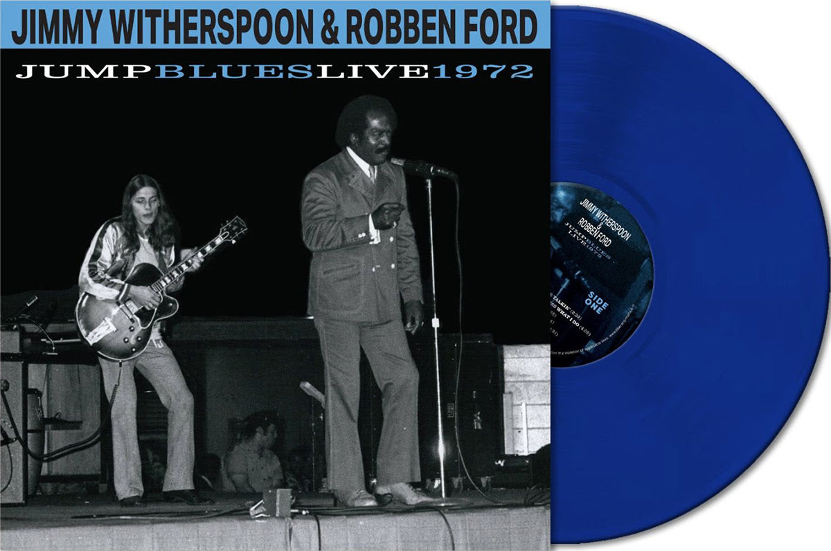 Jimmy Witherspoon & Robben Ford- Jump Blues Live 1972 (RSD Essential Cobalt Blue Vinyl) [ VINYL LP ]