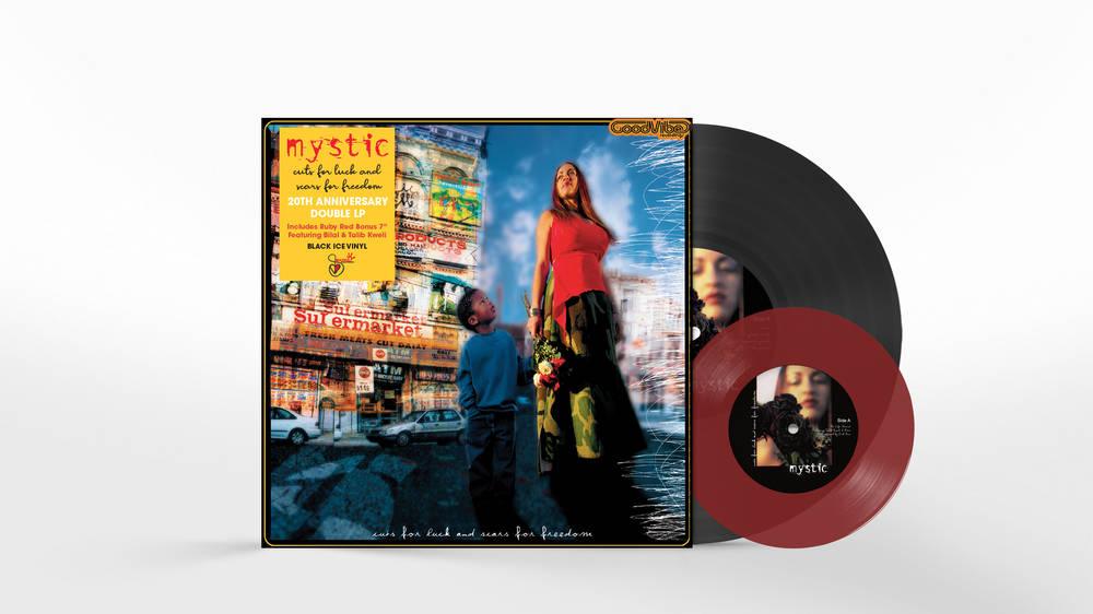 Mystic- Cuts For Luck And Scars For Freedom (RSD Essential Indie Colorway Black Ice 2LP + Ruby Red 7in) [ VINYL LP ]