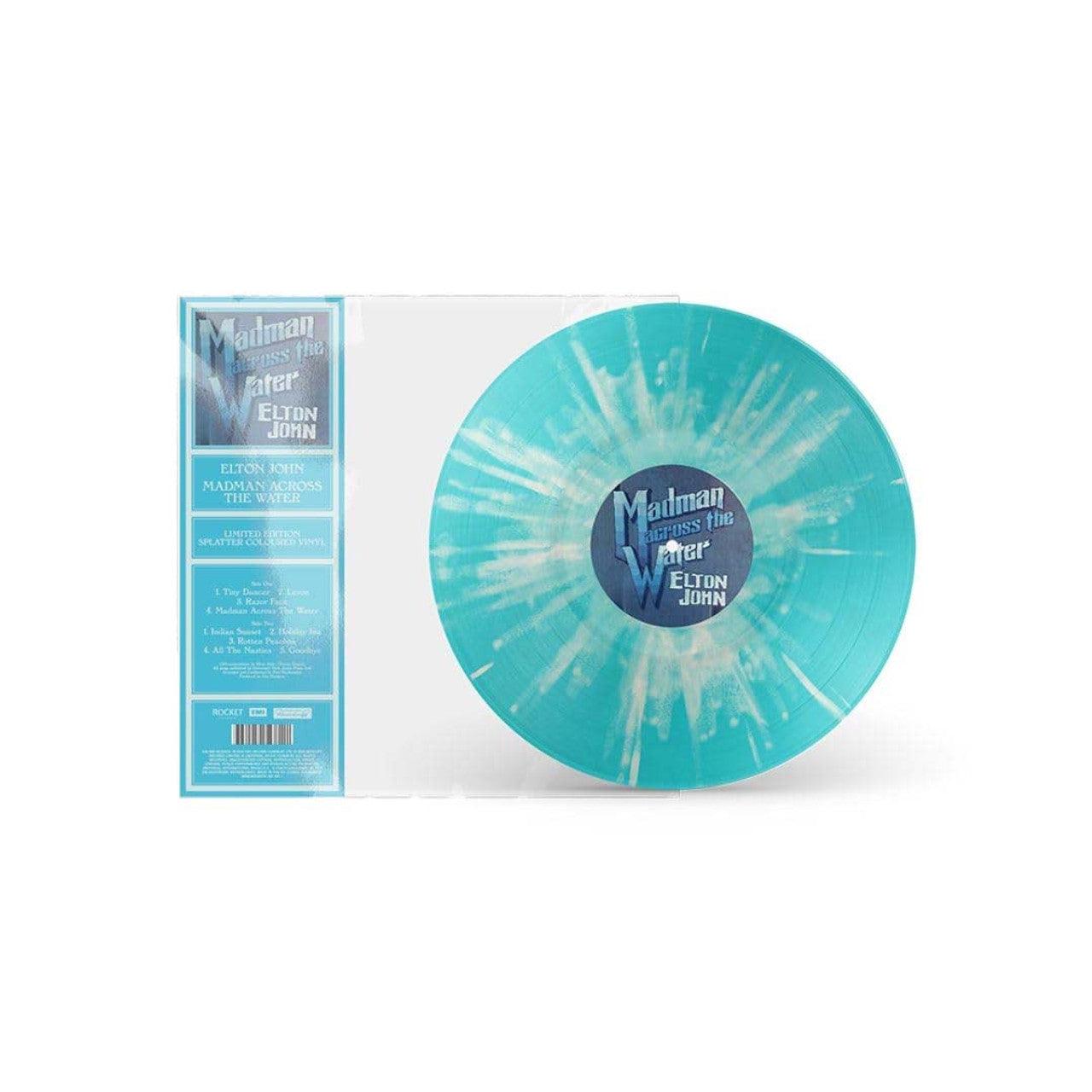 Elton John- Madman Across The Water [Light Blue Splatter 180g LP] [ VINYL LP ]
