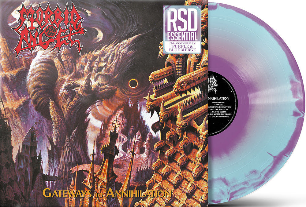 Morbid Angel- Gateways To Annihilation (Purple Blue Merge Vinyl) (RSD Essential) (DAMAGED) [ VINYL LP ]