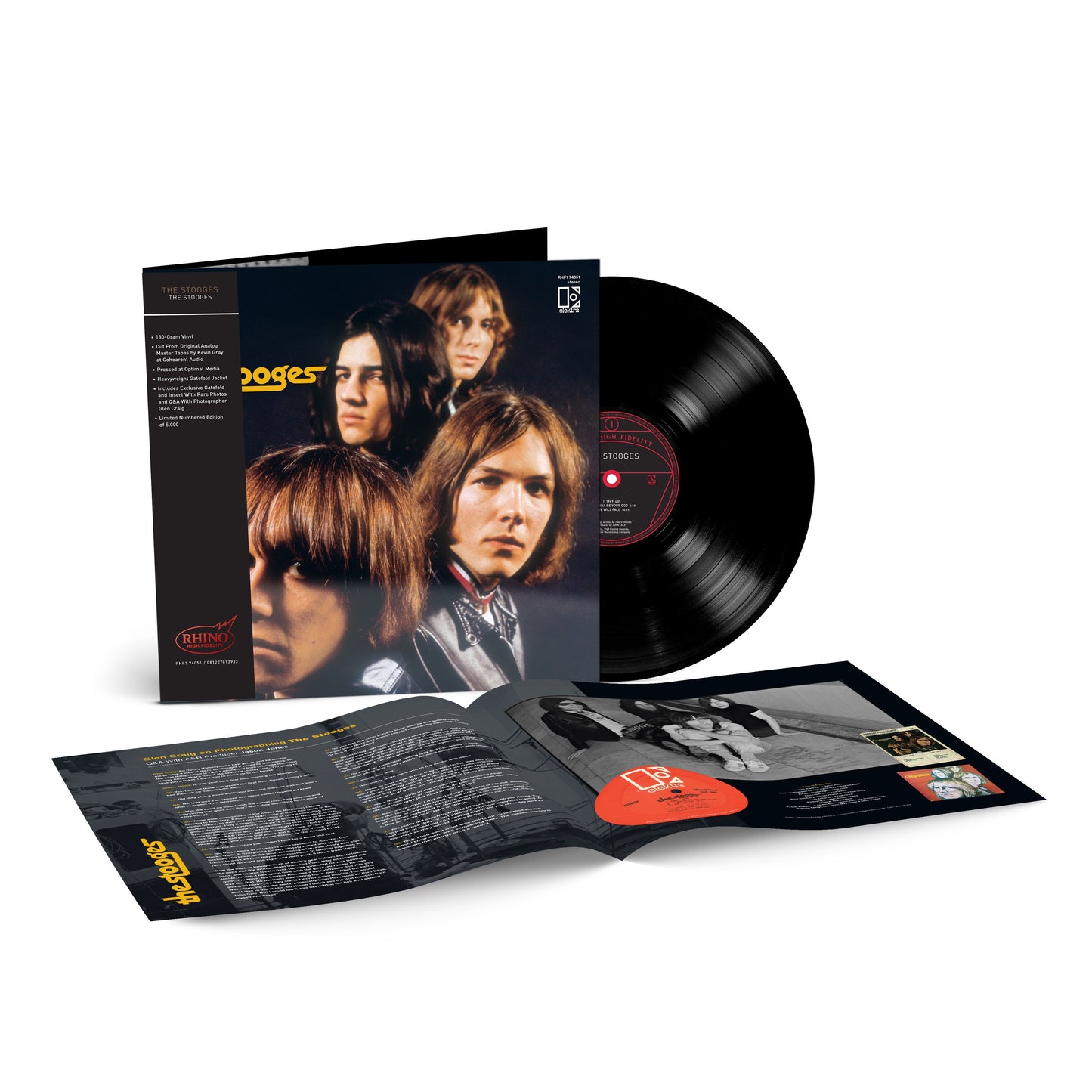 The Stooges- The  Stooges (Elektra 75) (Hi-Fi) [ VINYL LP ]