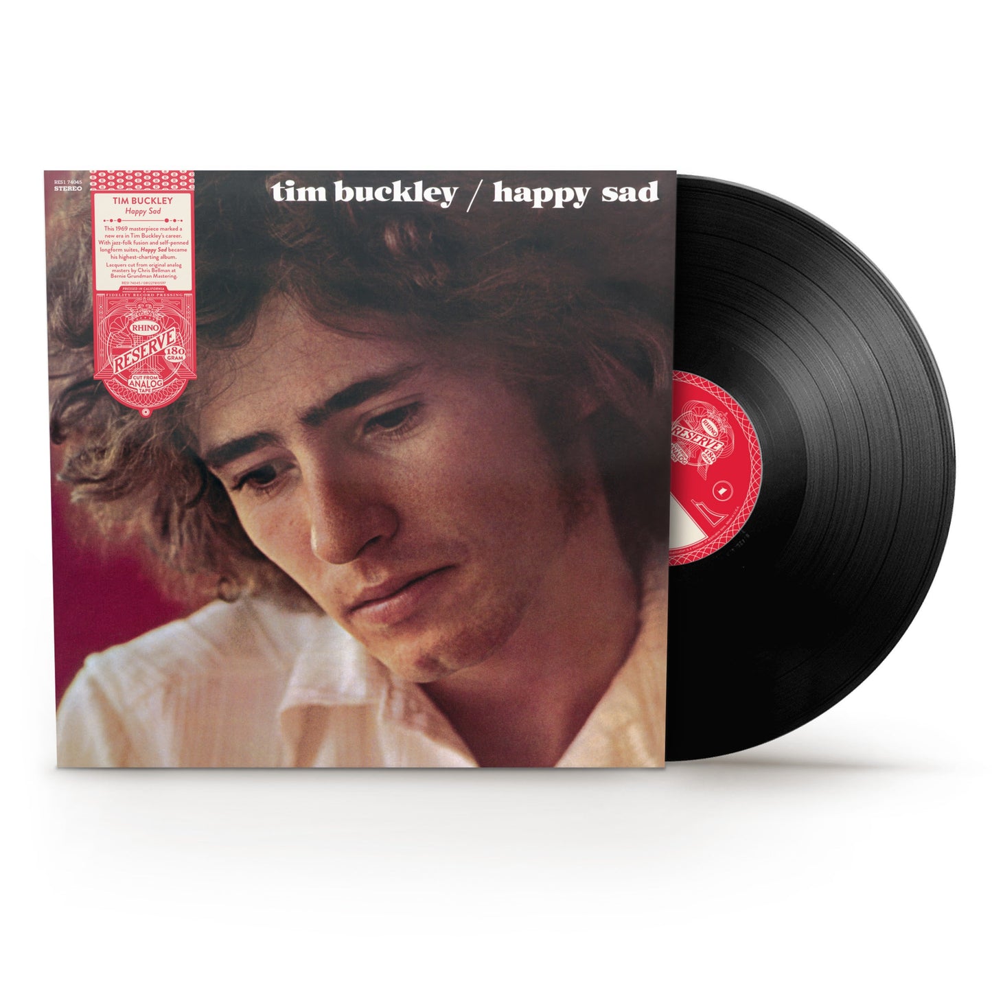 Tim Buckley- Happy Sad (Elektra 75) (Rhino Reserve) [ VINYL LP ]