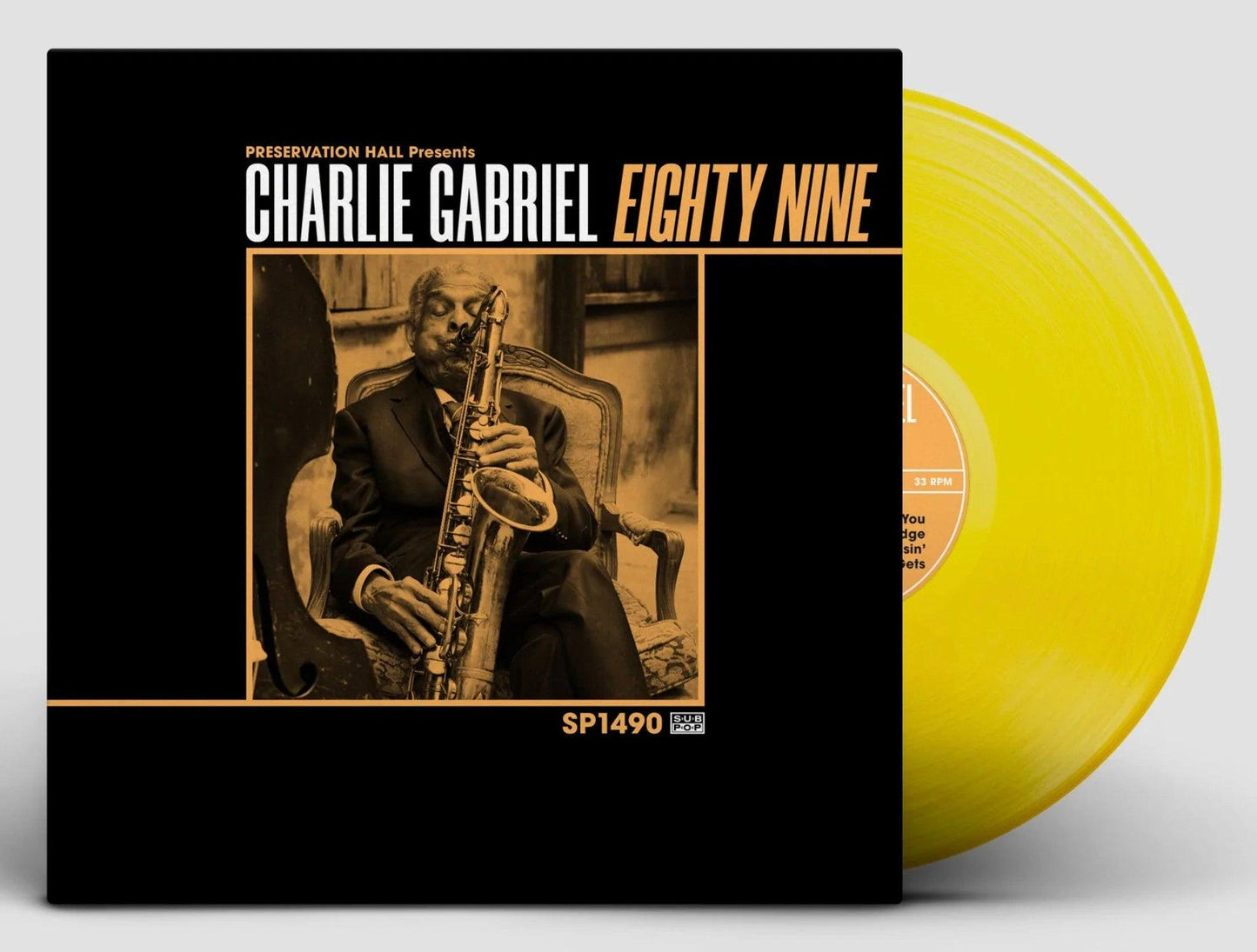 Charlie Gabriel (Preservation Hall Jazz Band)- 89 (Loser Edition Gold Vinyl) [ VINYL LP ]