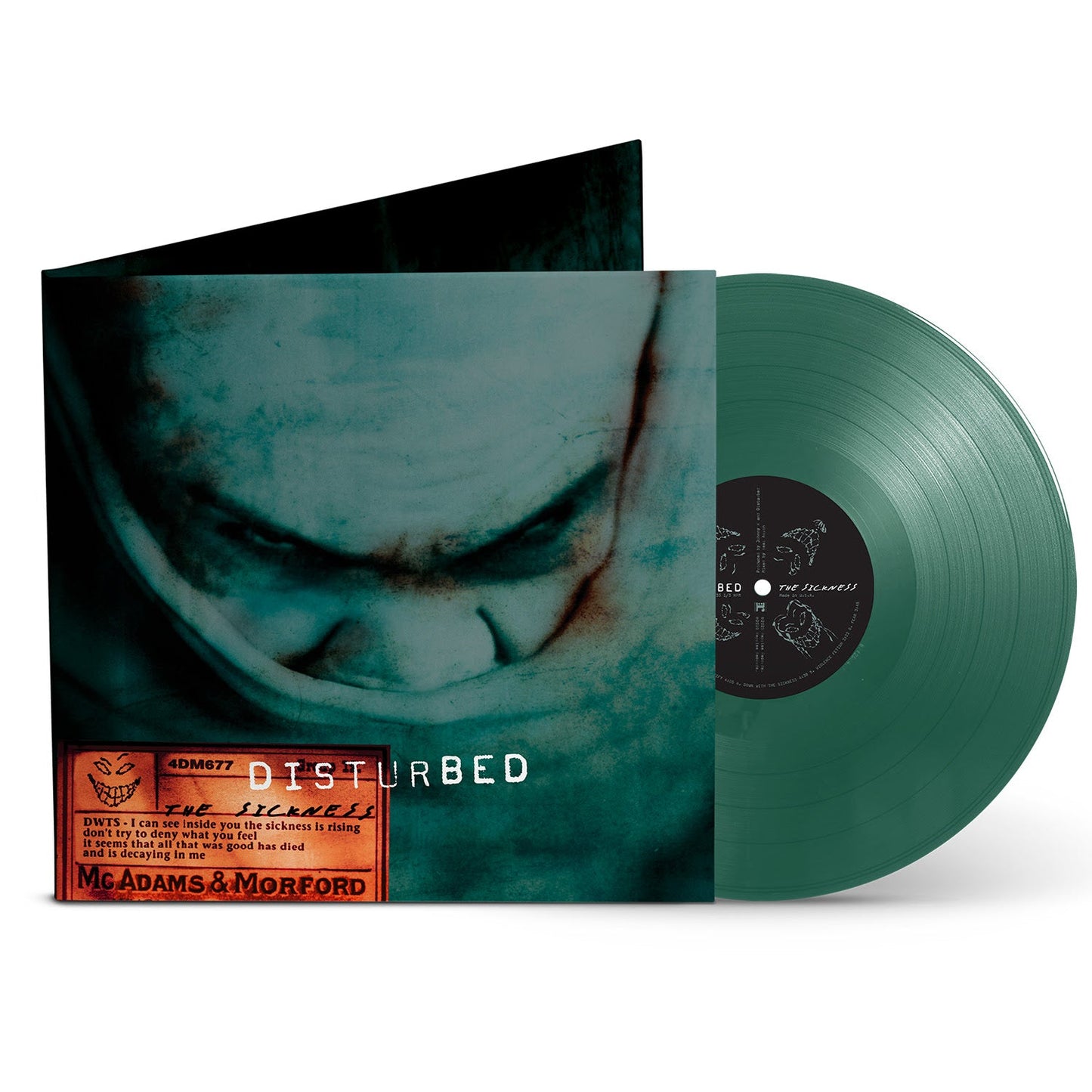 Disturbed- The Sickness (25th Anniversary Edition) (Green Vinyl) [ VINYL LP ]
