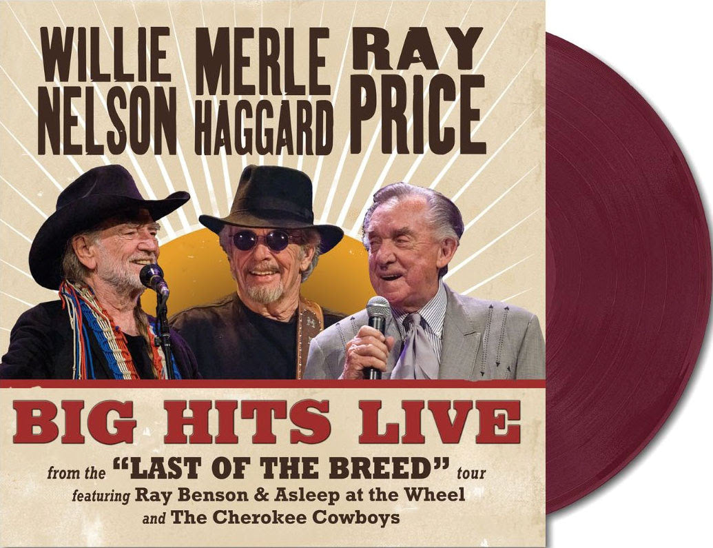 Willie Nelson/Merle Haggard/Ray Price- Big Hits Live From The Last Of The Breed Tour (RSD Essential) [ VINYL LP ]