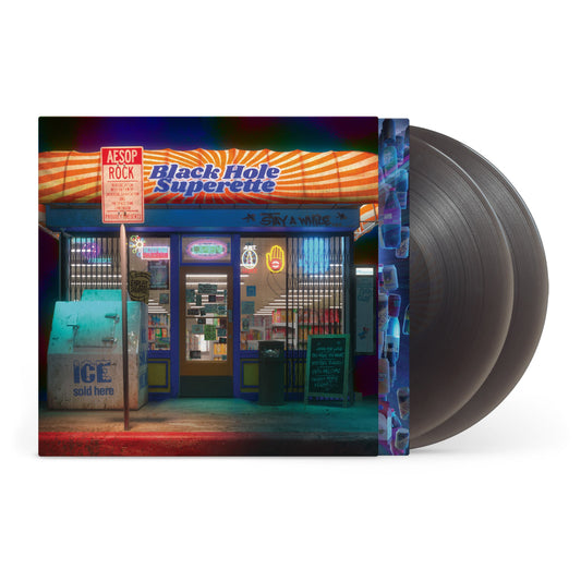 Aesop Rock- Black Hole Superette (Black Ice 2LP & Rainbow Foil Jacket) [ VINYL LP ]