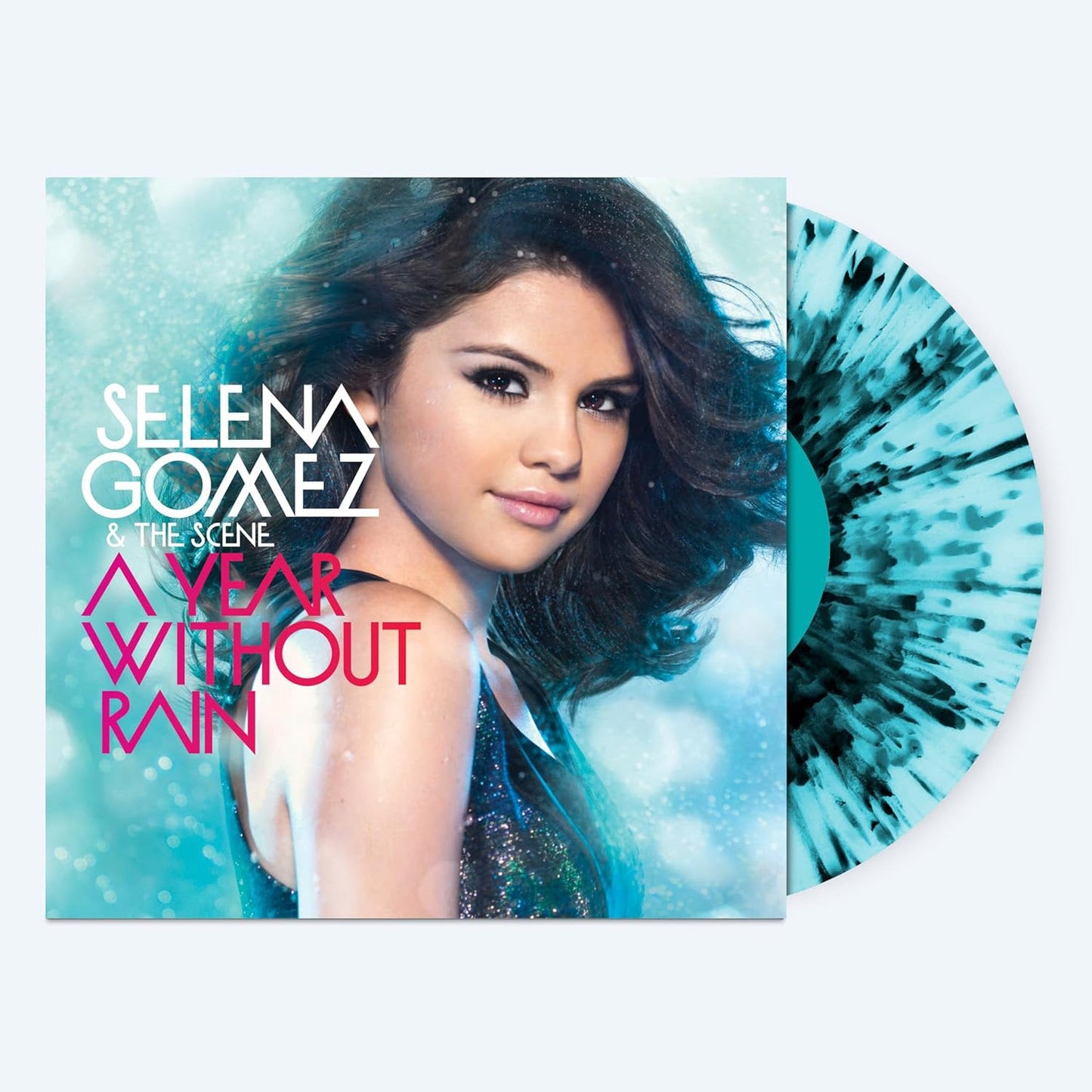 Selena Gomez & The Scene- Year Without Rain (Blue/Black Splatter Vinyl) [ VINYL LP ]