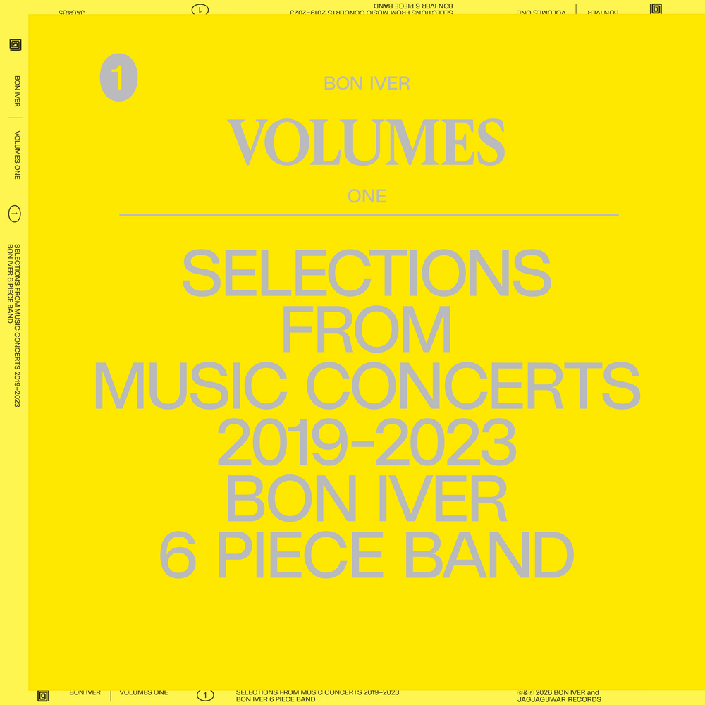 Bon Iver- VOLUMES: ONE "SELECTIONS FROM MUSIC CONCERTS 2019-2023 BON IVER 6 PIECE BAND [ VINYL LP ]