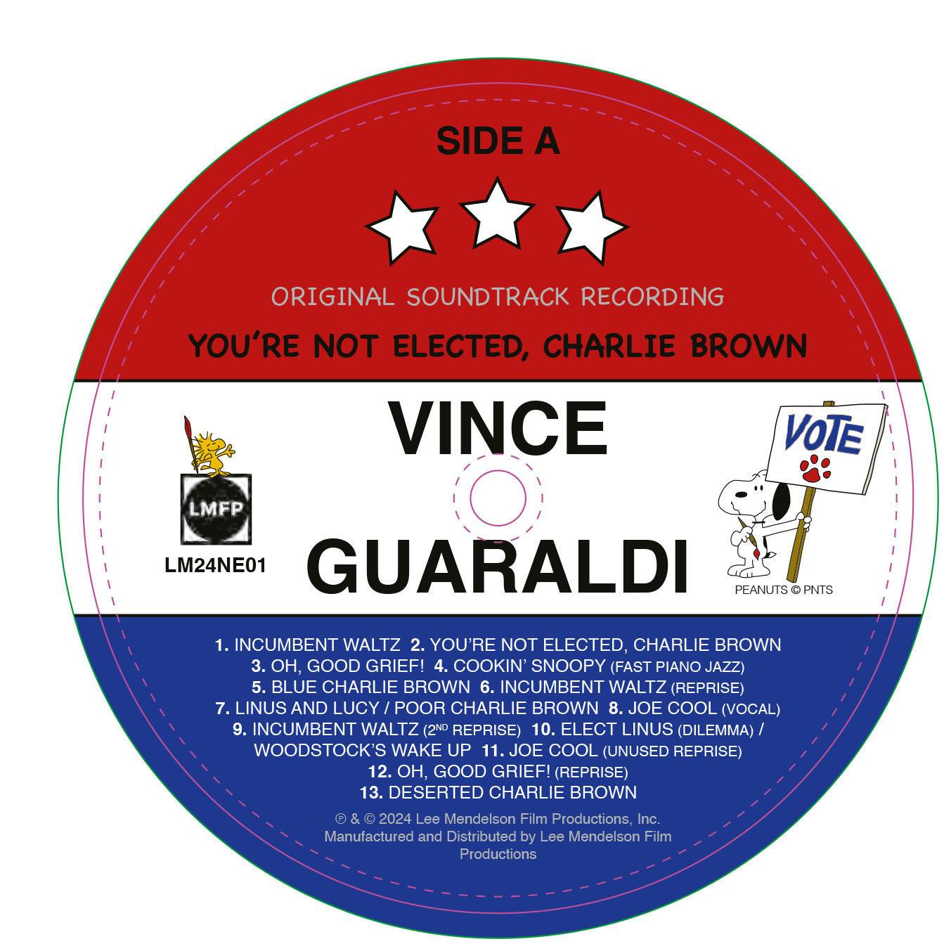 Vince Guaraldi- You're Not Elected, Charlie Brown (RSD Essential) [ VINYL LP ]