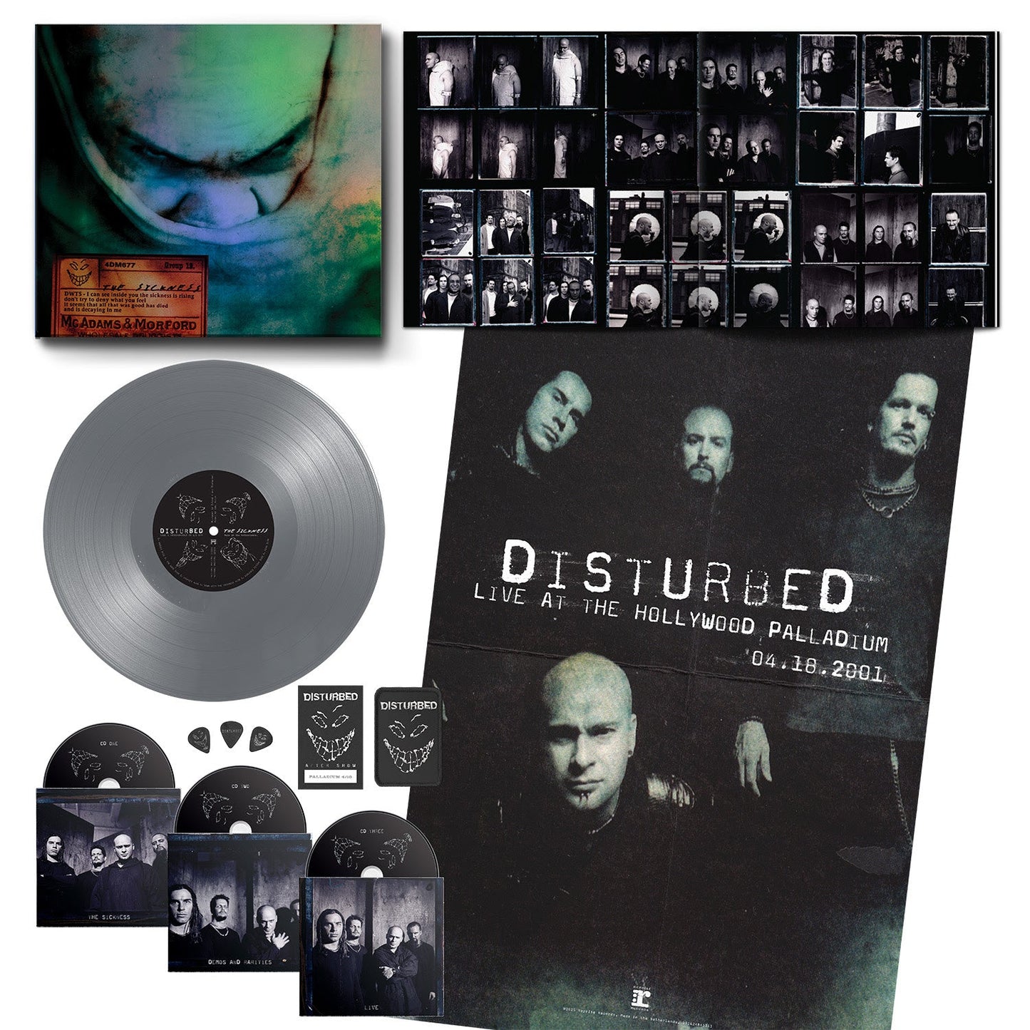 Disturbed- The Sickness (25th Anniversary Edition) (1LP/3CD Boxset) [ VINYL LP ]