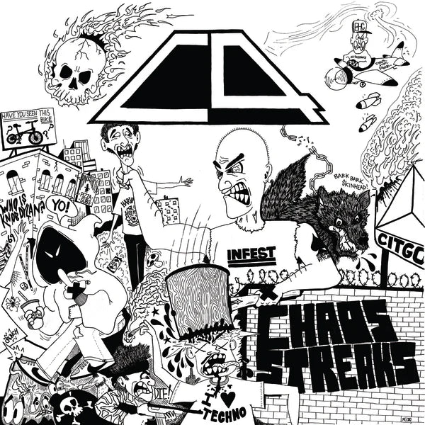 C4- Chaos Streaks (Gusher Poop w/ Corn Kernel Splatter Vinyl) [ VINYL LP ]
