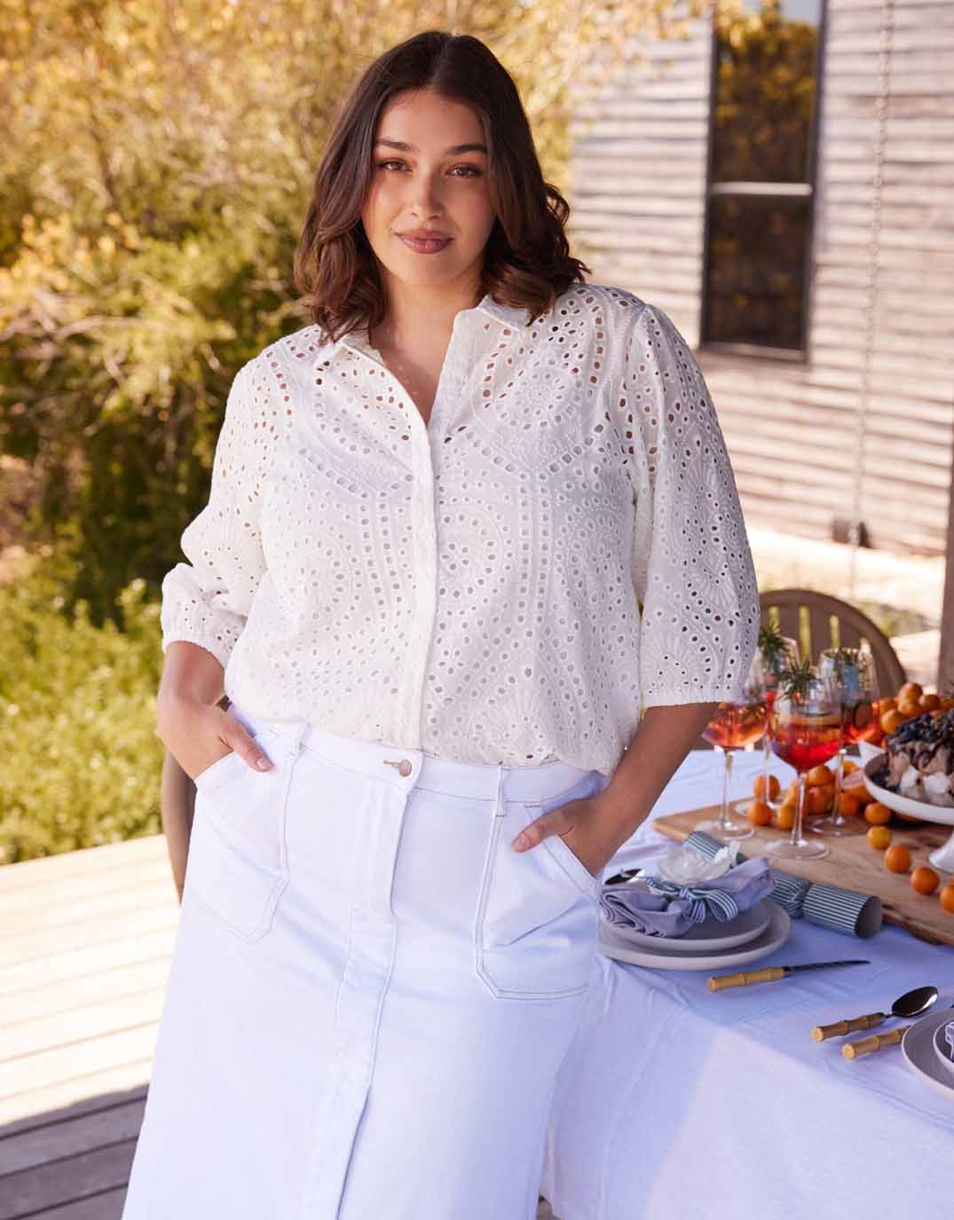 The Hamptons Top - White