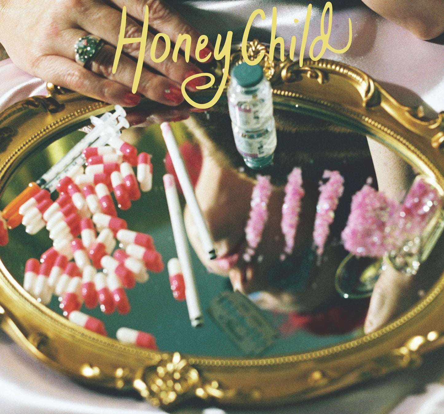 Honey Child- Starving Hearts (Opaque Pink) (In The Q Records) [ VINYL LP ]