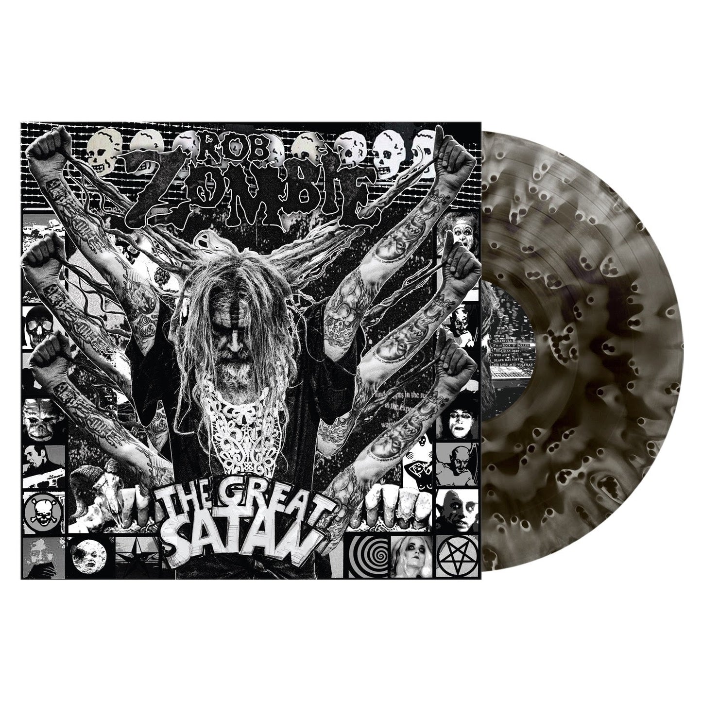 Rob Zombie- The Great Satan (Ghostly Black Vinyl) [ VINYL LP ]